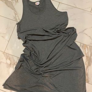 Grey Lularoe Dani dress